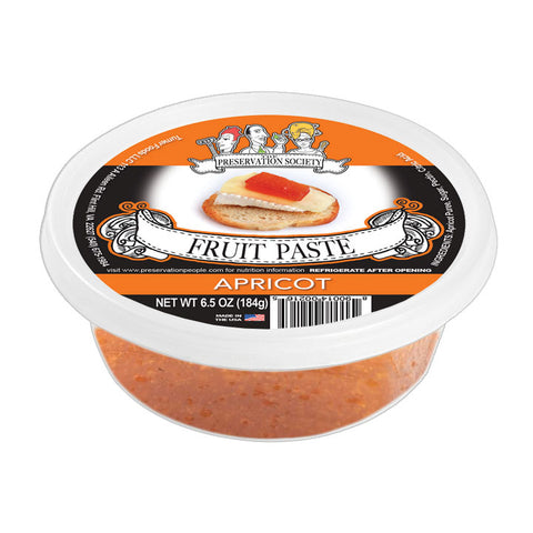 Preservation Society Apricot Fruit Paste (6.5oz BPA Free Cup)